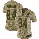 Women Nike Raiders 84 Antonio Brown Camo Salute to Service Limited Jersey Dyin,baseball caps,new era cap wholesale,wholesale hats